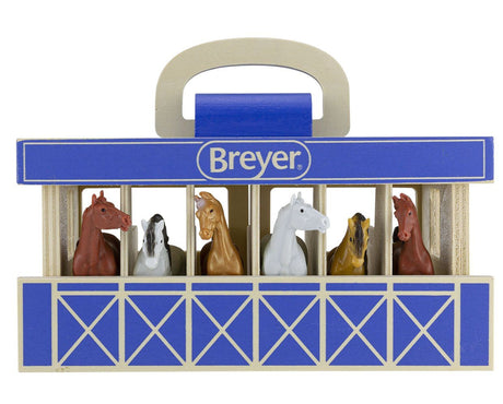 Breyer Farms Wooden Stable Playset