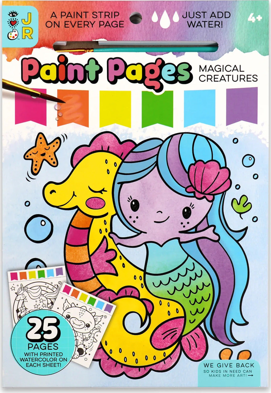 Paint Pages: Magical Creatures