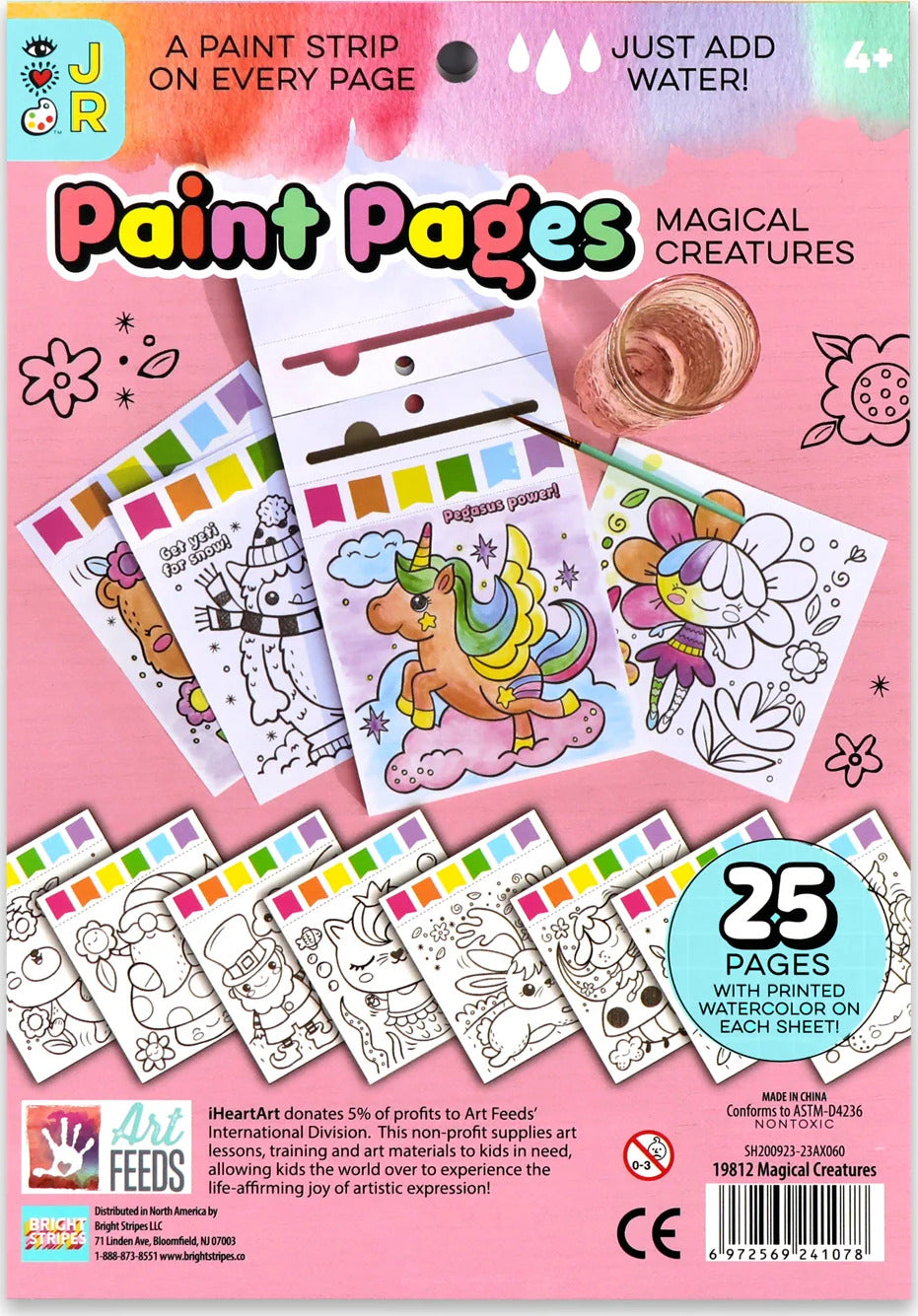 Paint Pages: Magical Creatures
