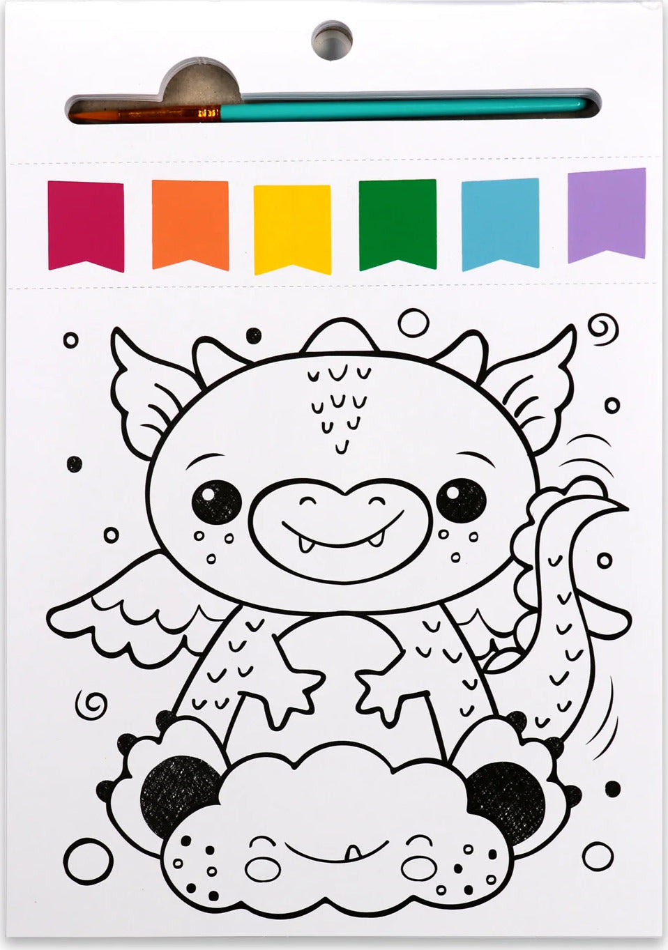 Paint Pages: Magical Creatures
