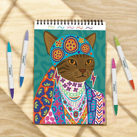 Lifelines FlowArt: Trace-To-Doodle, Wild Style