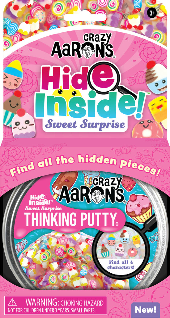 Sweet Surprise Hide Inside 4" Thinking Putty Tin