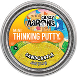 Mini Sandcastle - 2" Thinking Putty Tin