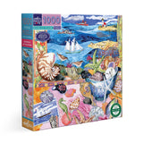 Seashells By the Shore 1000 Piece Puzzle