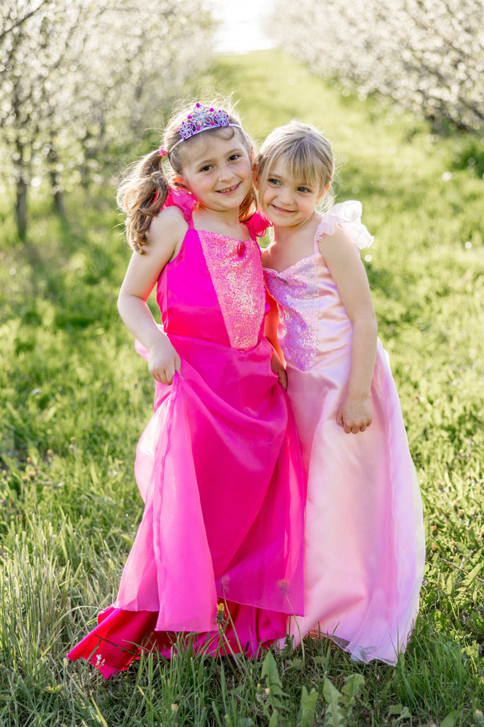 Hot Pink Party Princess Dress (Size 5-6)