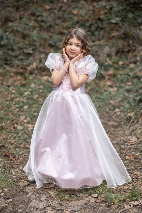 Platinum Princess Gown (size 5-6)