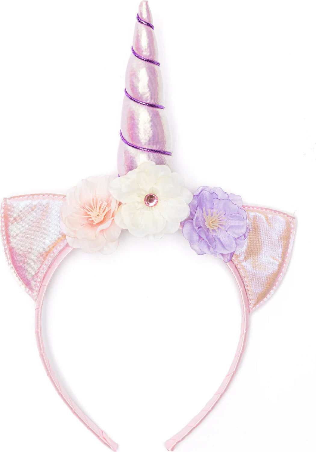Rainbow Unicorn Cape & Headband, Multi, Size 4-6