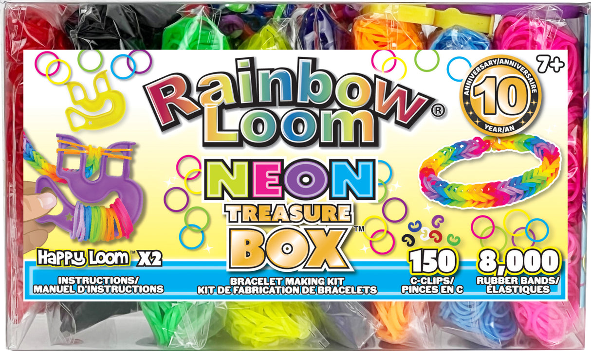 Neon Treasure Box