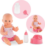 Corolle Emma 14" Drink & Wet Bath Baby New Version
