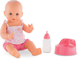 Corolle Emma 14" Drink & Wet Bath Baby New Version