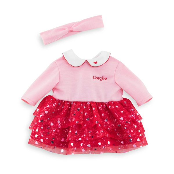 Corolle Dress & Headband Heart Petals 12" Doll