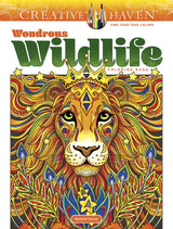 Creative Haven Wondrous Wildlife Coloring Book