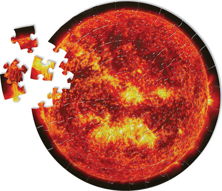 100-Piece Tin NASA Puzzles - Sun