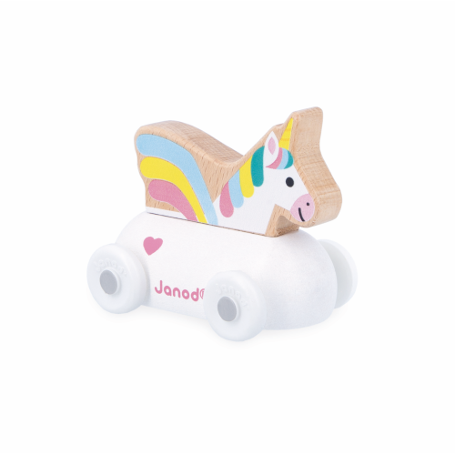 Janod Cross Roads Rolling Unicorn