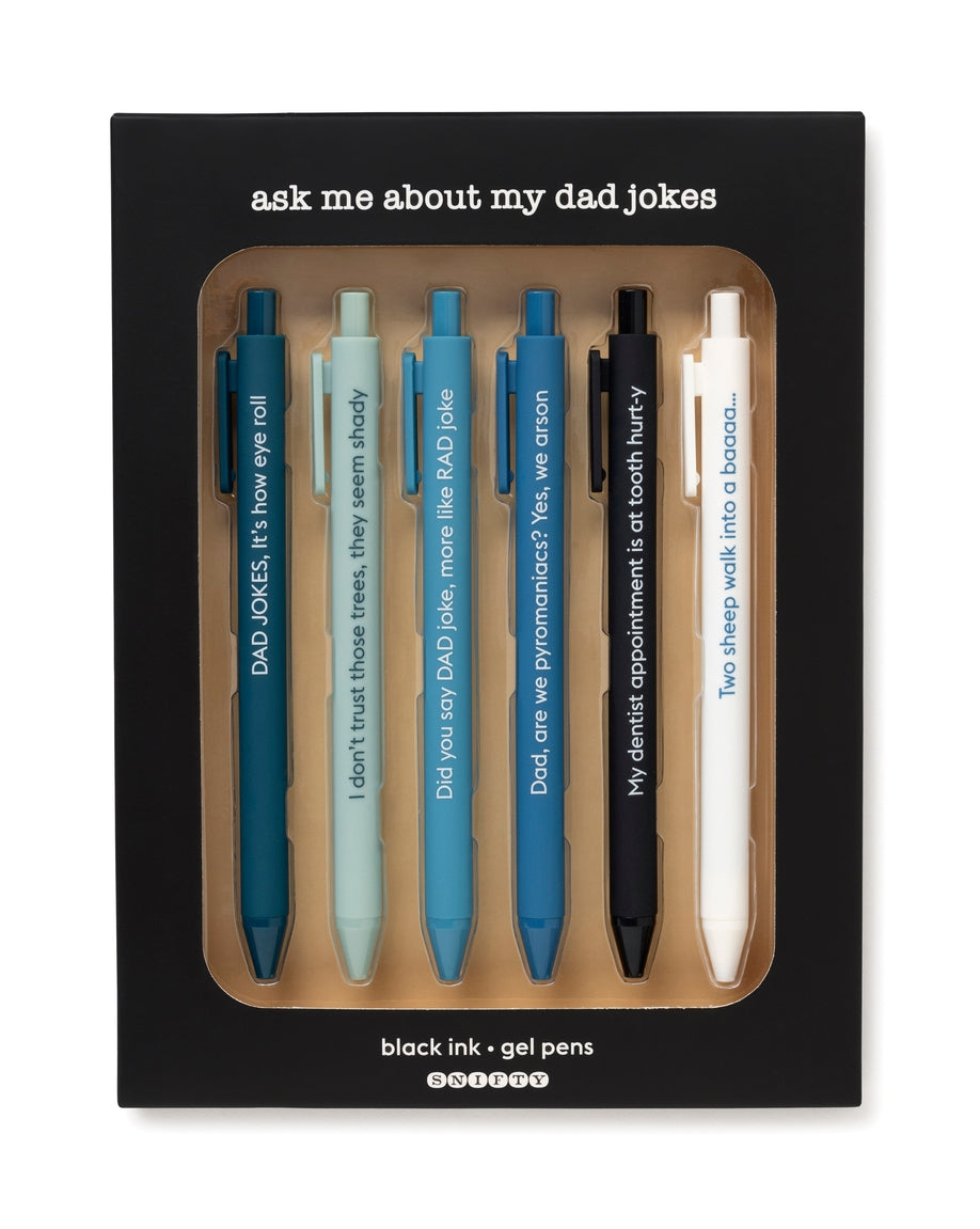 Dad Jokes Gel Pen Set