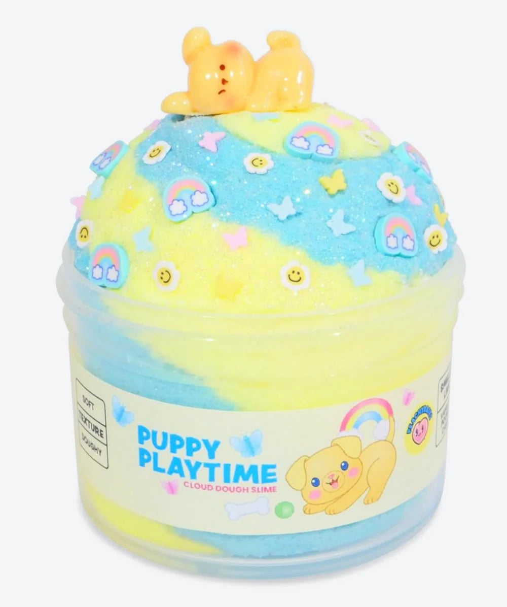 Puppy Playtime Cloud Dough Slime
