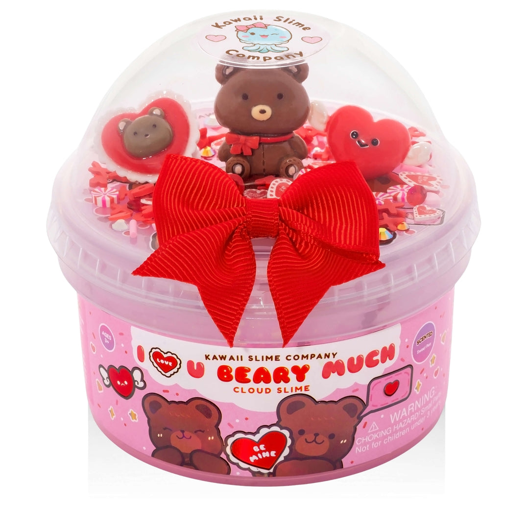 I Love You Beary Much Cloud Kawaii Slime