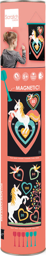 Magnetic Darts Unicorn Glitter Large