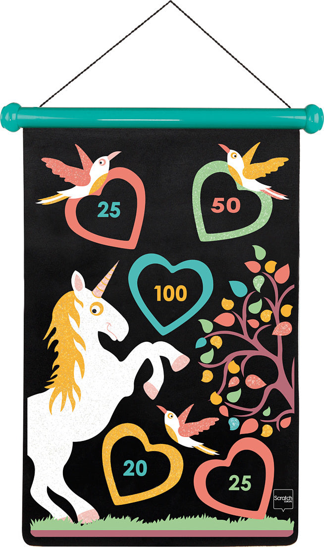 Magnetic Darts Unicorn Glitter Large