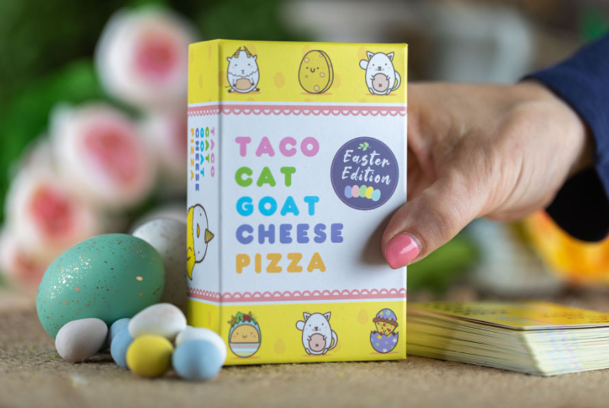 Taco Cat Goat Cheese Pizza (Easter Edition)