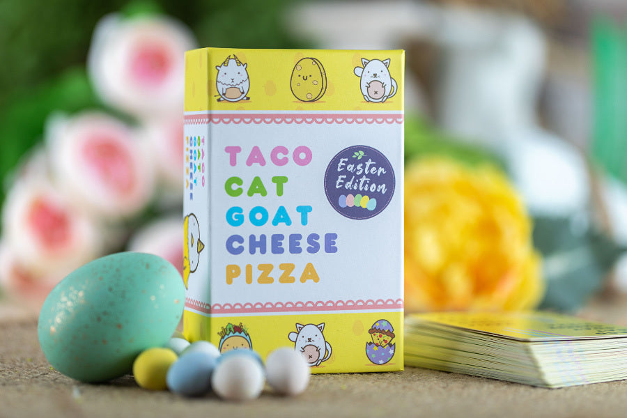 Taco Cat Goat Cheese Pizza (Easter Edition)