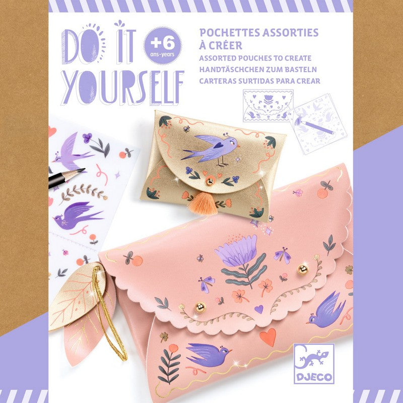 Djeco DIY Sweet Fashionista Pouches