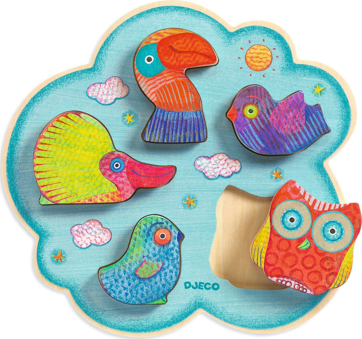 DJECO Toucanco Wooden Puzzle