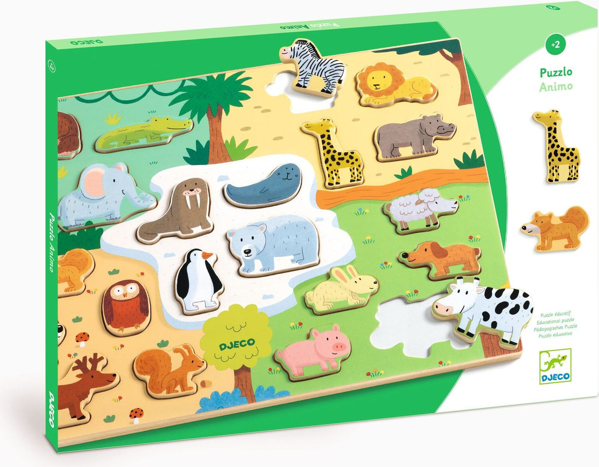 Puzzlo Animo Wooden Puzzle