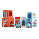 Djeco TopaniCar Blocks & Towers