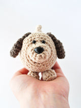 Tan Brown Dog Crochet Kit