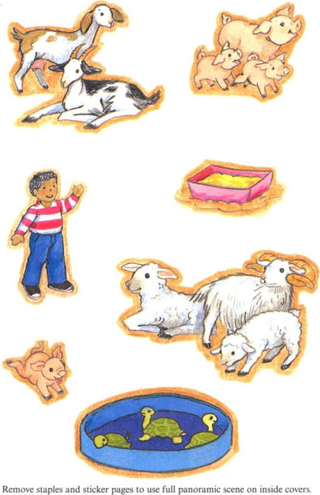 Petting Zoo Sticker Activity Book