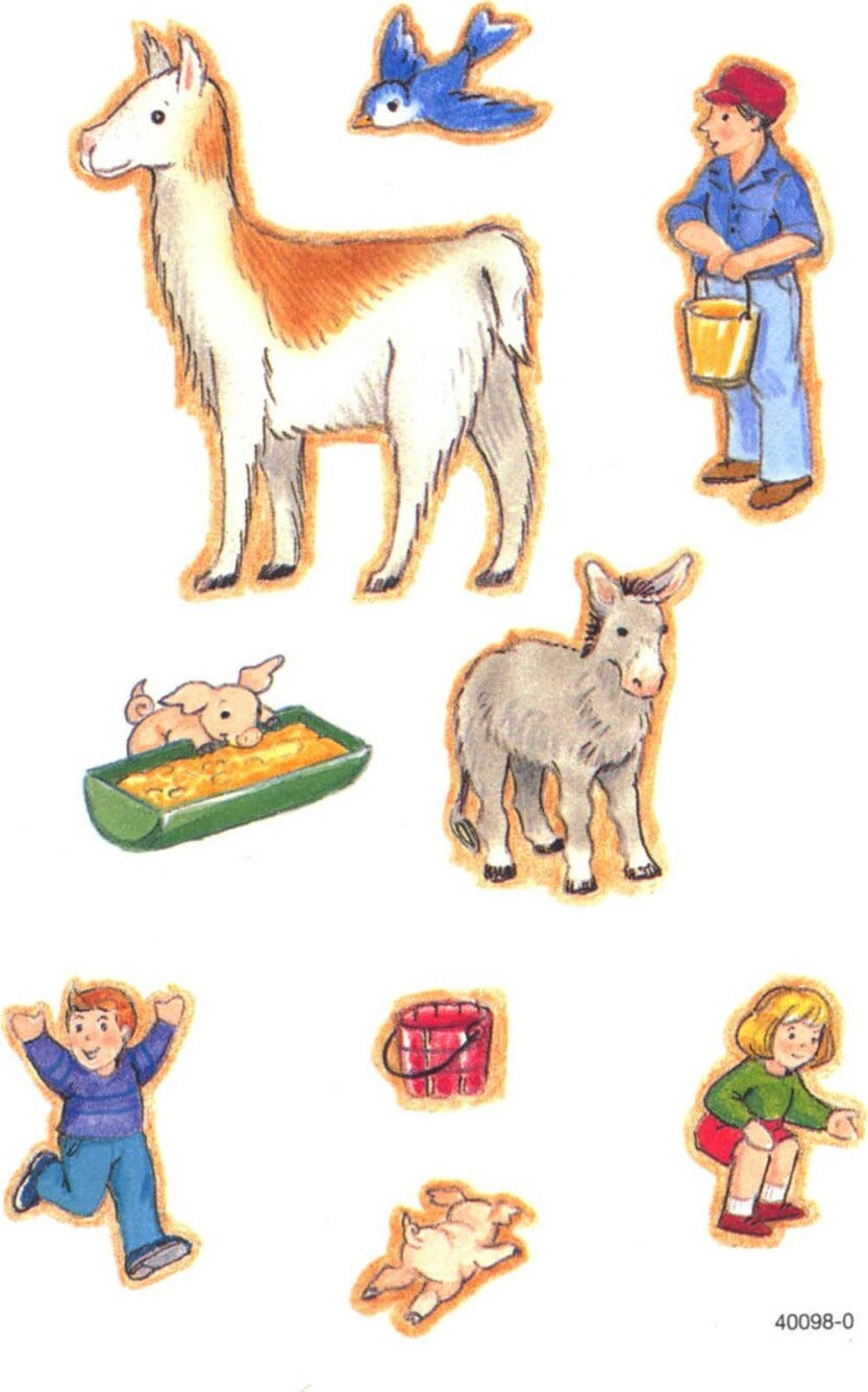Petting Zoo Sticker Activity Book