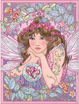 Creative Haven Magical Fairies Coloring Book