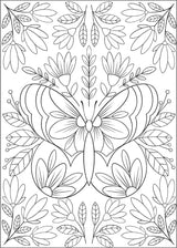 Creative Haven Boho Bugs Coloring Book