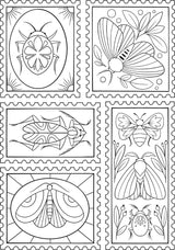Creative Haven Boho Bugs Coloring Book