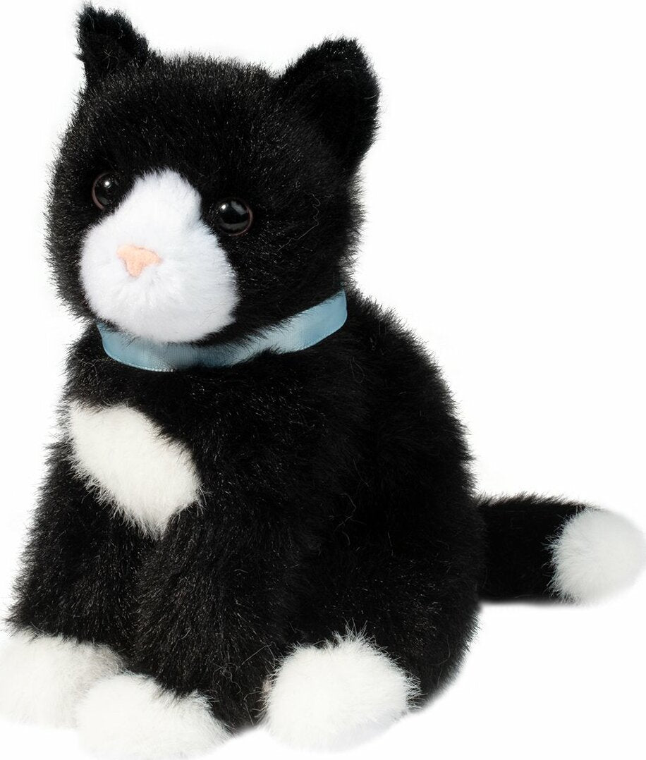 Mini Black & White Cat