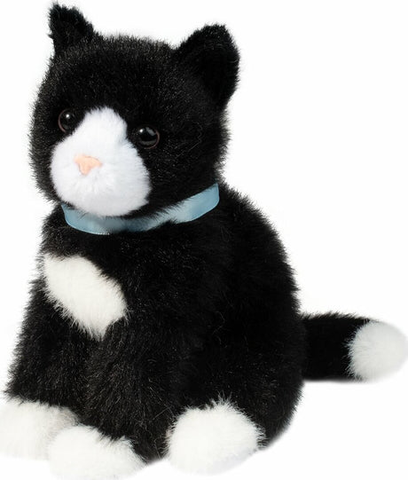 Mini Black & White Cat
