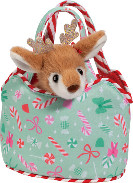 Sweet Bows Sassy Sak with Reindeer