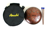 10" Steel Tongue Drum Bronze