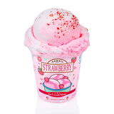 Strawberry Scented Ice Cream Pint Kawaii Slime
