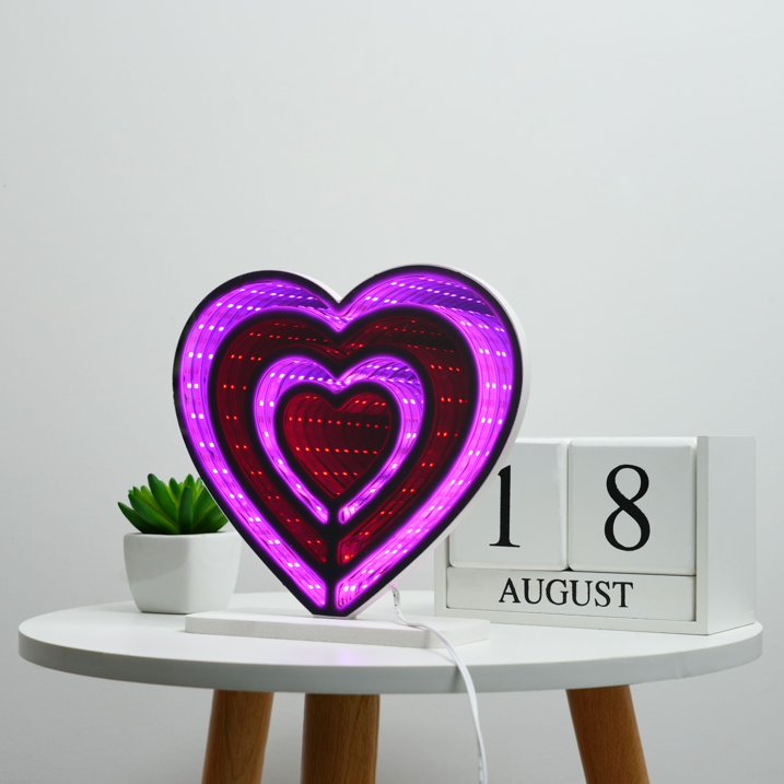 Infinity Light Heart