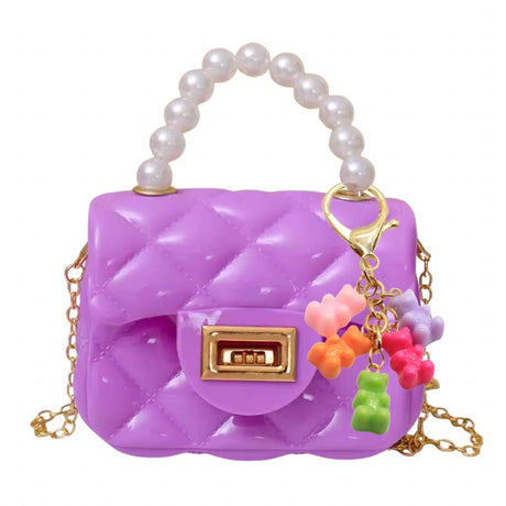 Gummy Bear Bag Charm Mini Jelly Purse