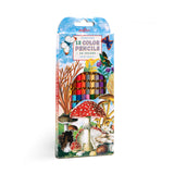 Mushroom 12 Double-Sided Color Pencils