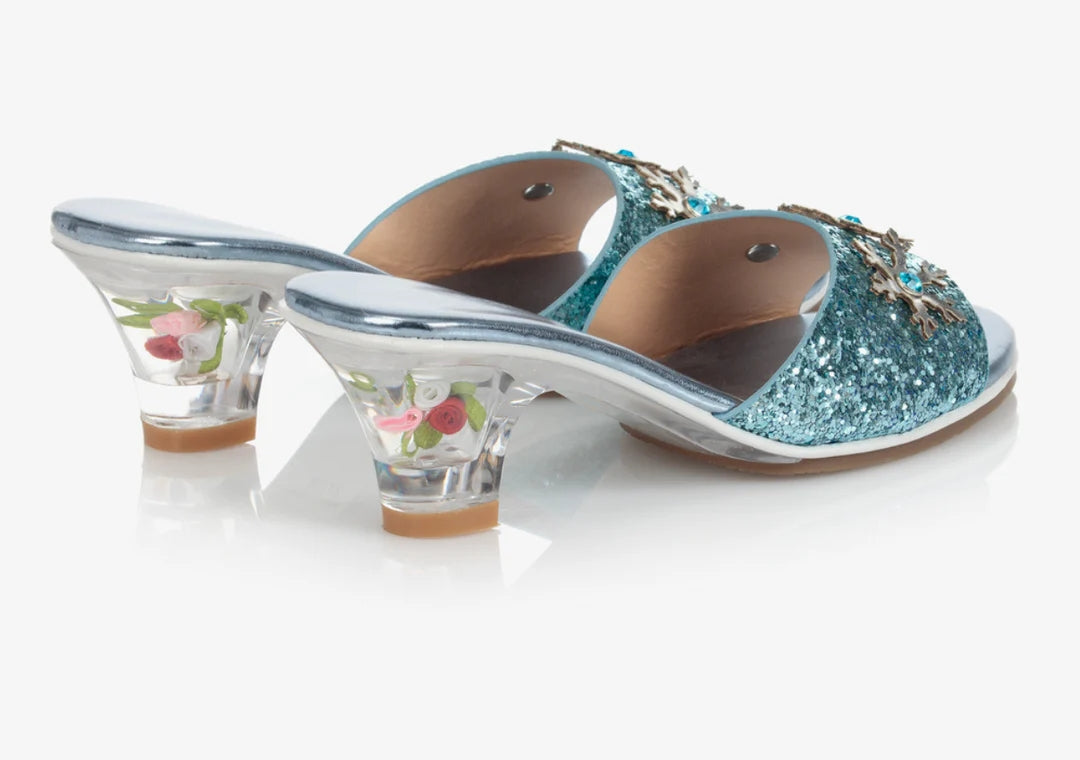 Slipper High-Heel Ice Queen (Blue) Size 10-11