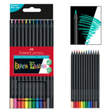 Super Soft Black Edition Colored Pencils, Box of 12