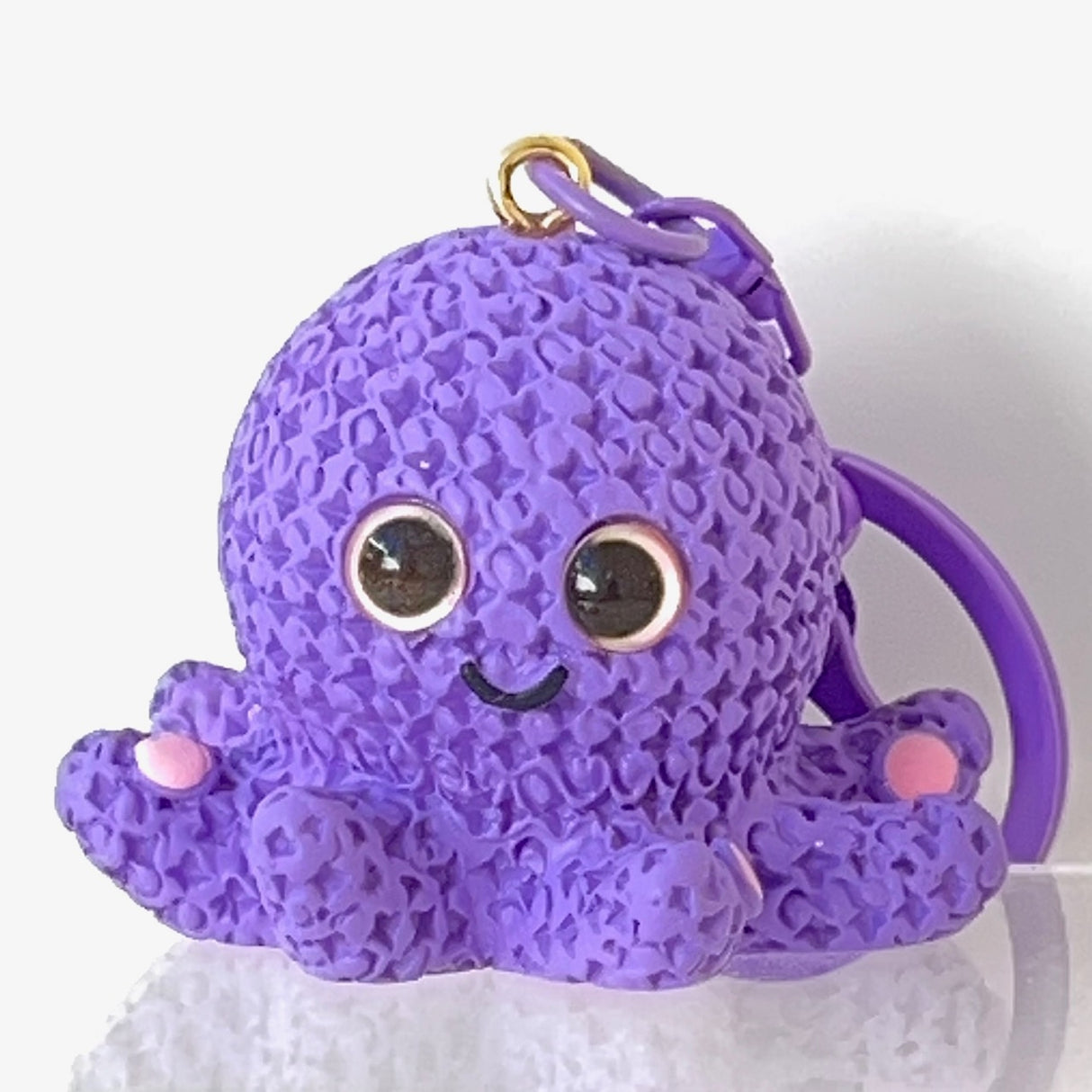 BC Mini Knitted Octopus Key Charm
