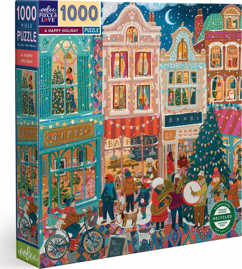 A Happy Holiday 1000 Piece Puzzle