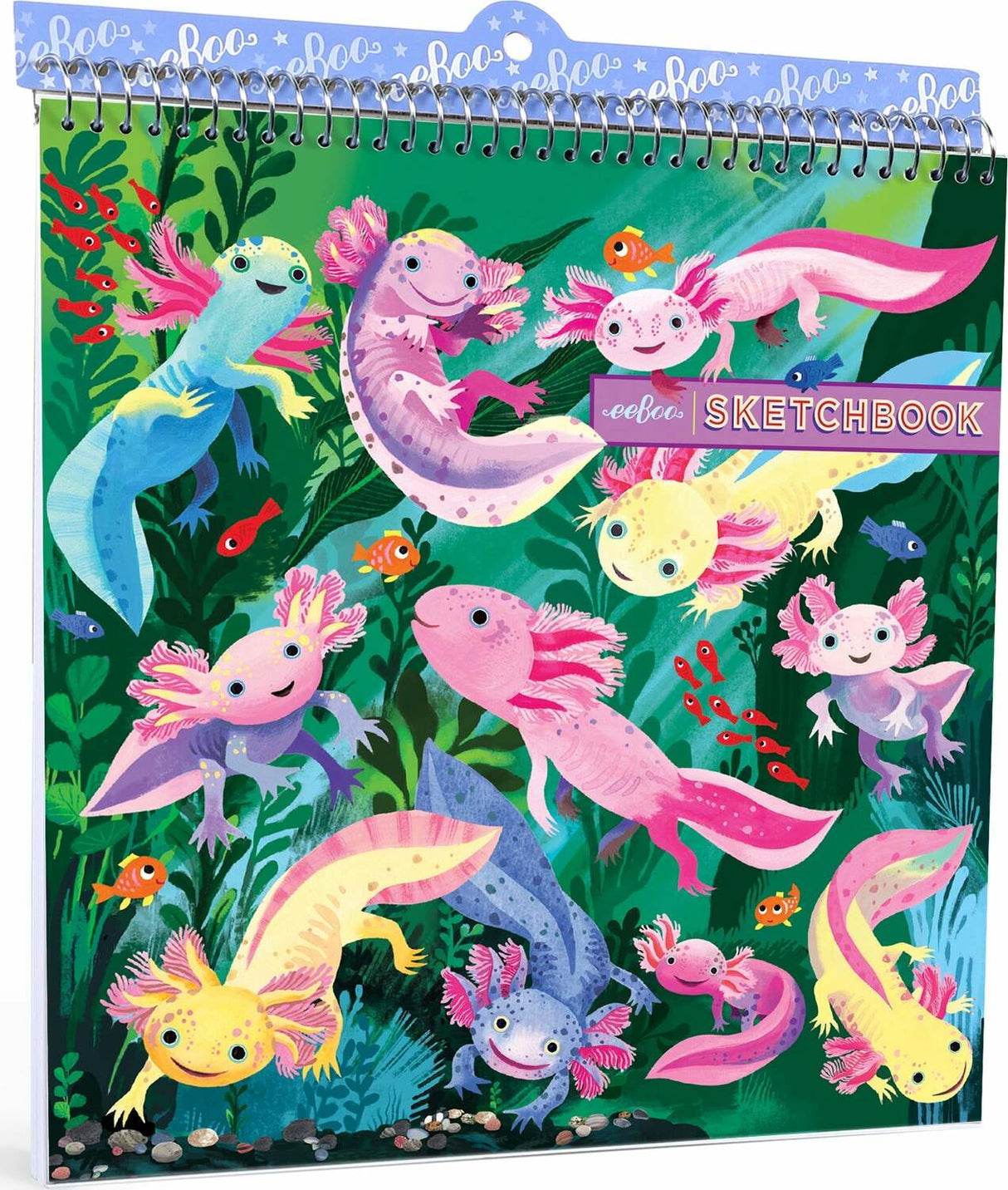 Axolotl Square Sketchbook