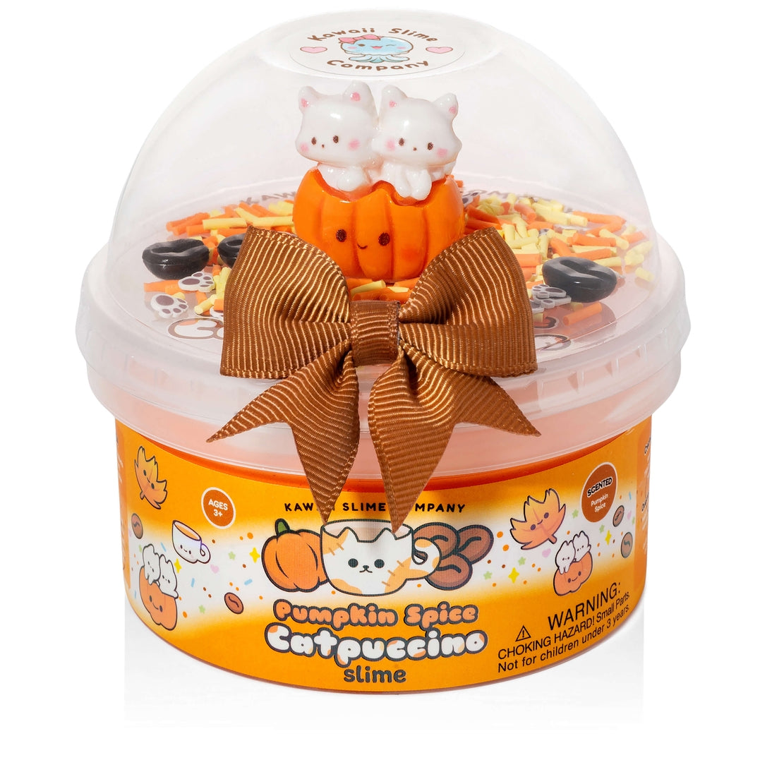 Pumpkin Spice Catpuccino Butter Kawaii Slime