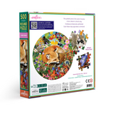 Forest Dream 500 Piece Round Puzzle